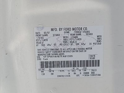 2007 Ford F-150 Lariat