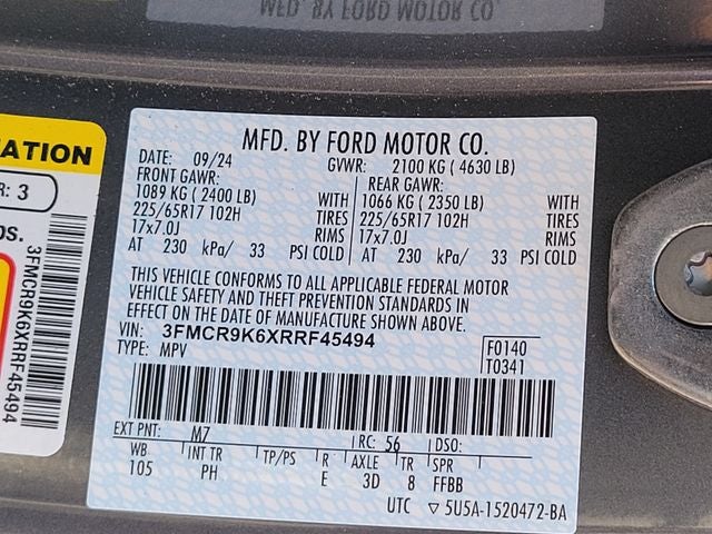 2024 Ford Bronco Sport Free Wheeling