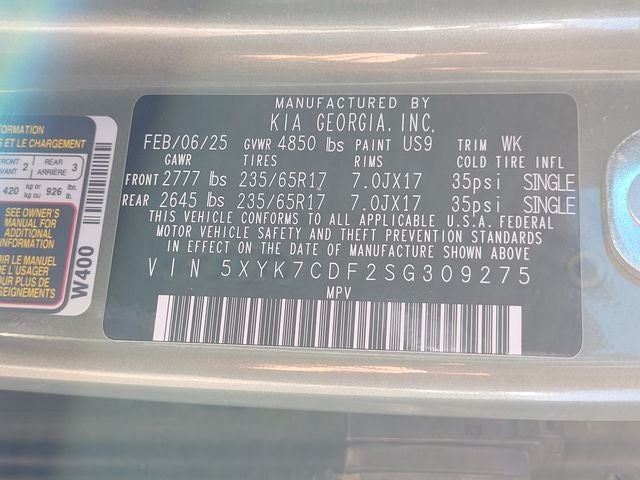 2025 Kia Sportage X-Pro Prestige