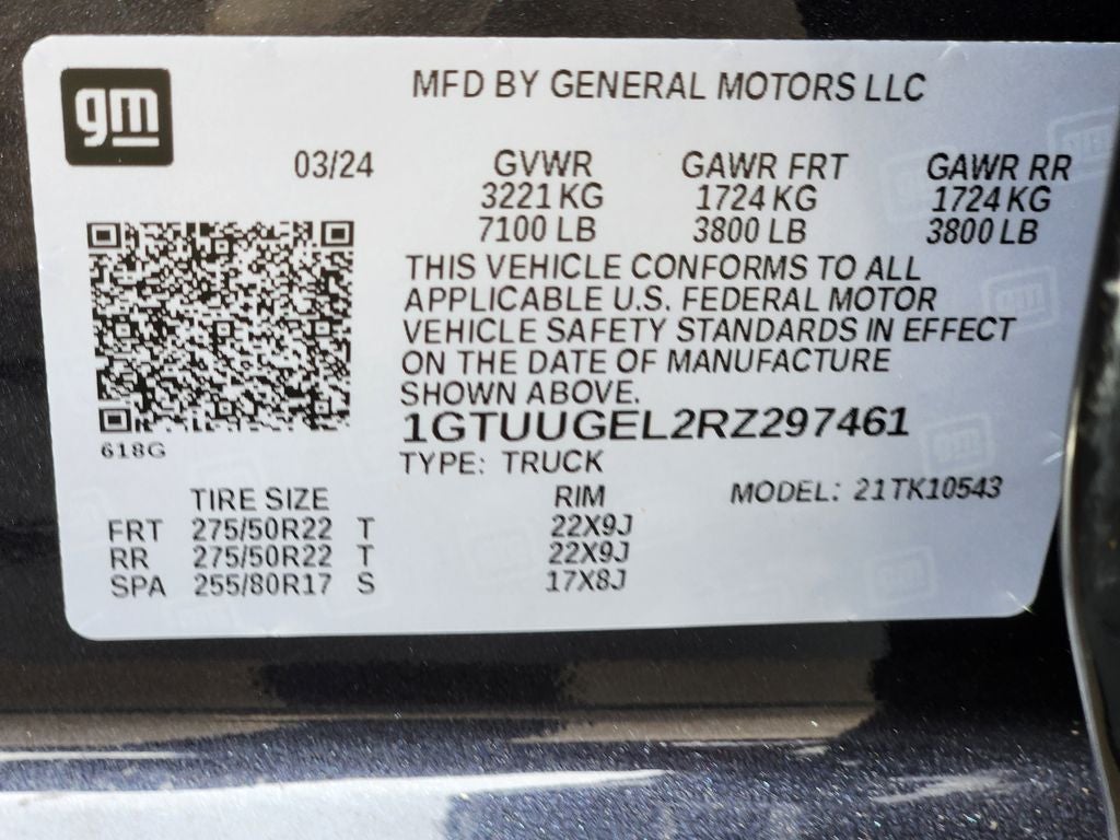 2024 GMC Sierra 1500 4WD Crew Cab Short Box Denali