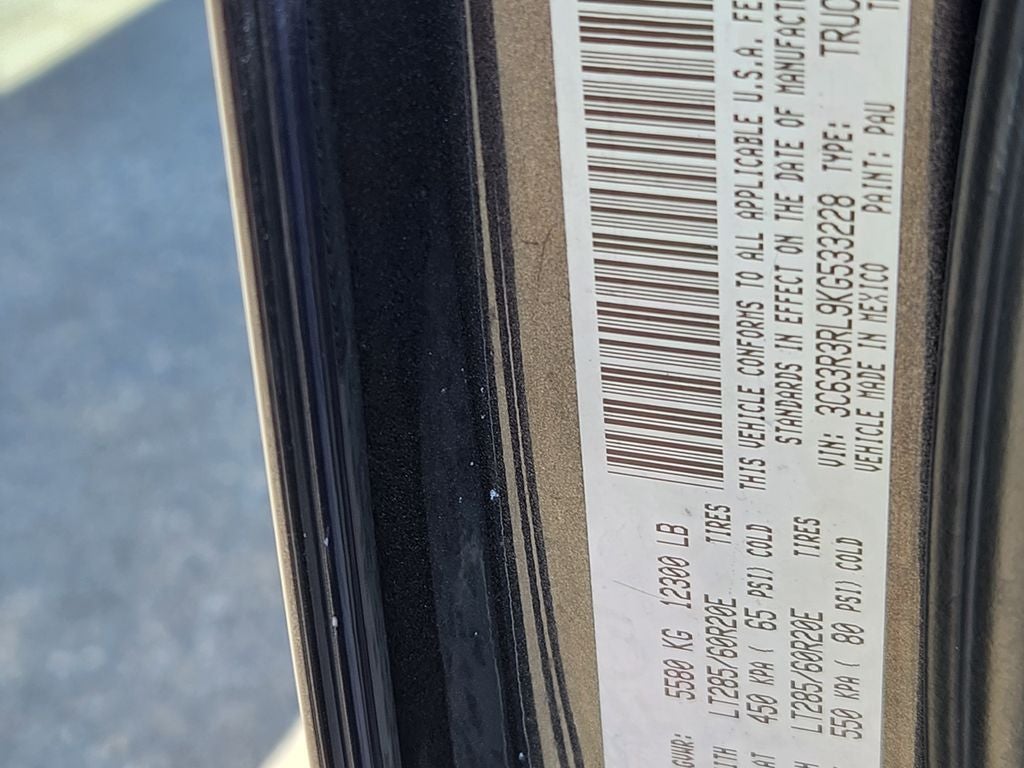 2019 RAM 3500 Limited Crew Cab 4x4 8' Box