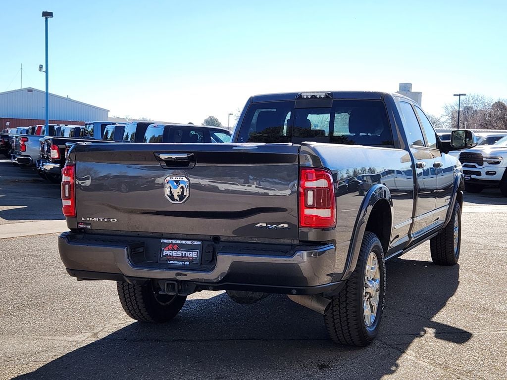 2019 RAM 3500 Limited Crew Cab 4x4 8' Box