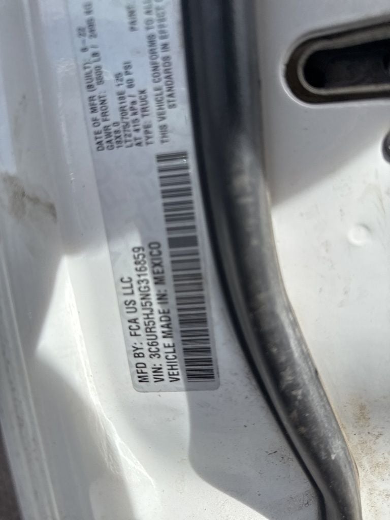 2022 RAM 2500 Tradesman