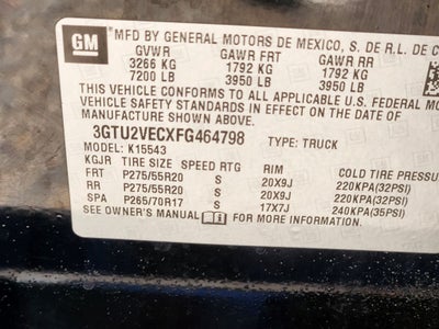 2015 GMC Sierra 1500 SLT