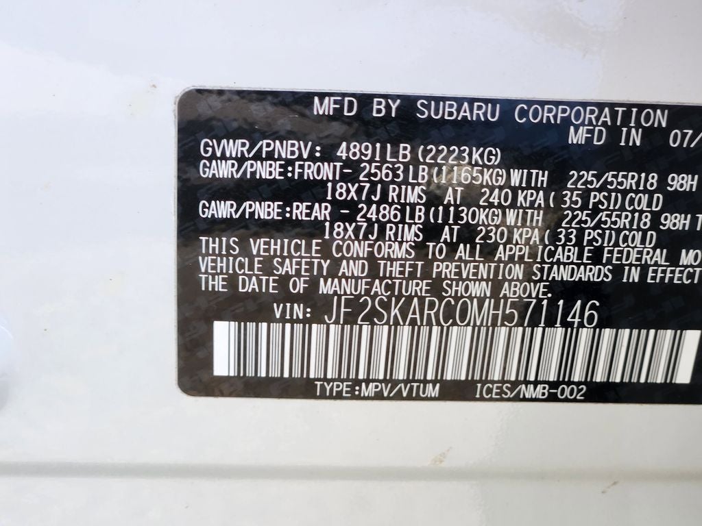 2021 Subaru Forester Sport