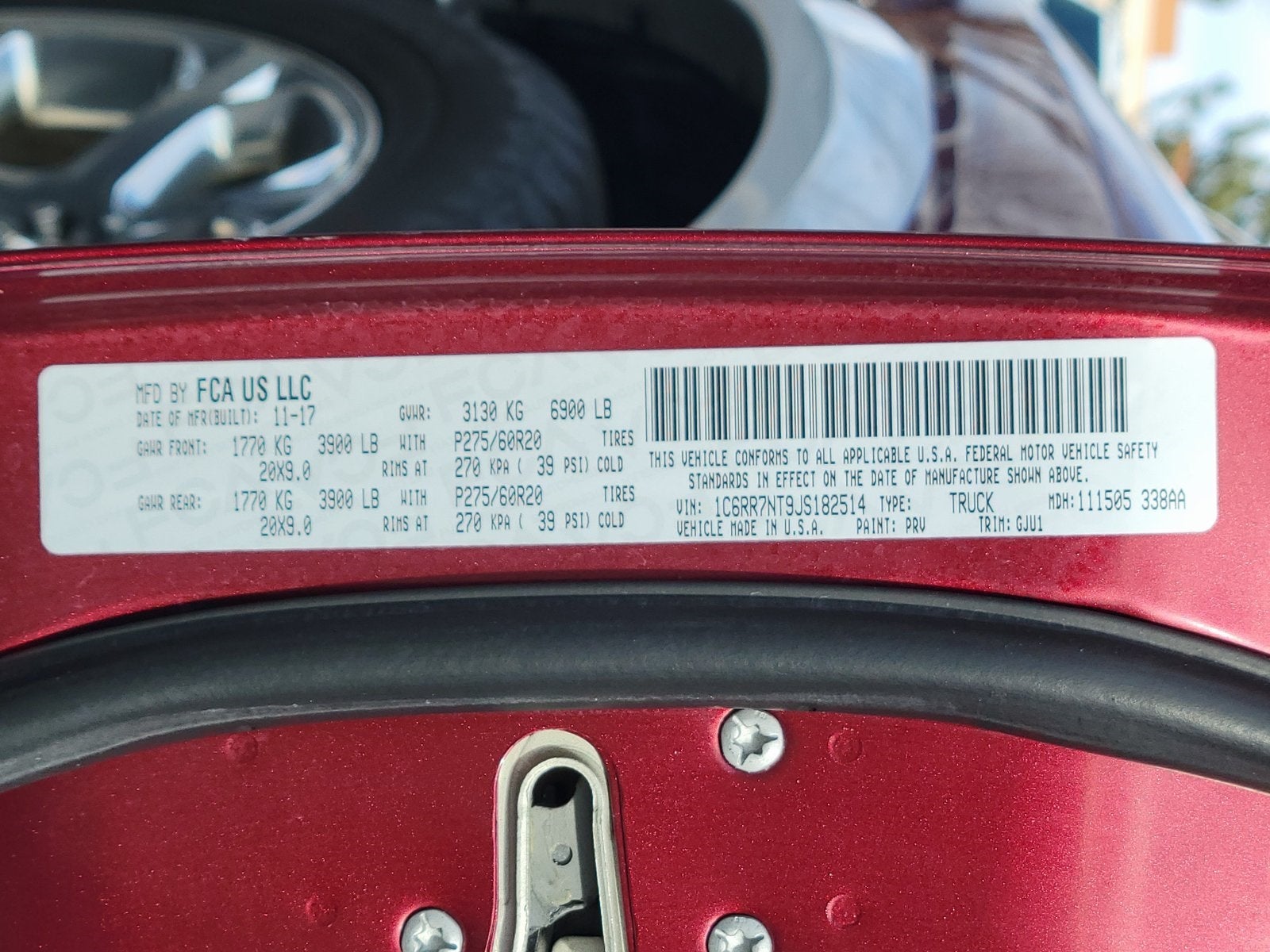 2018 RAM 1500 Laramie