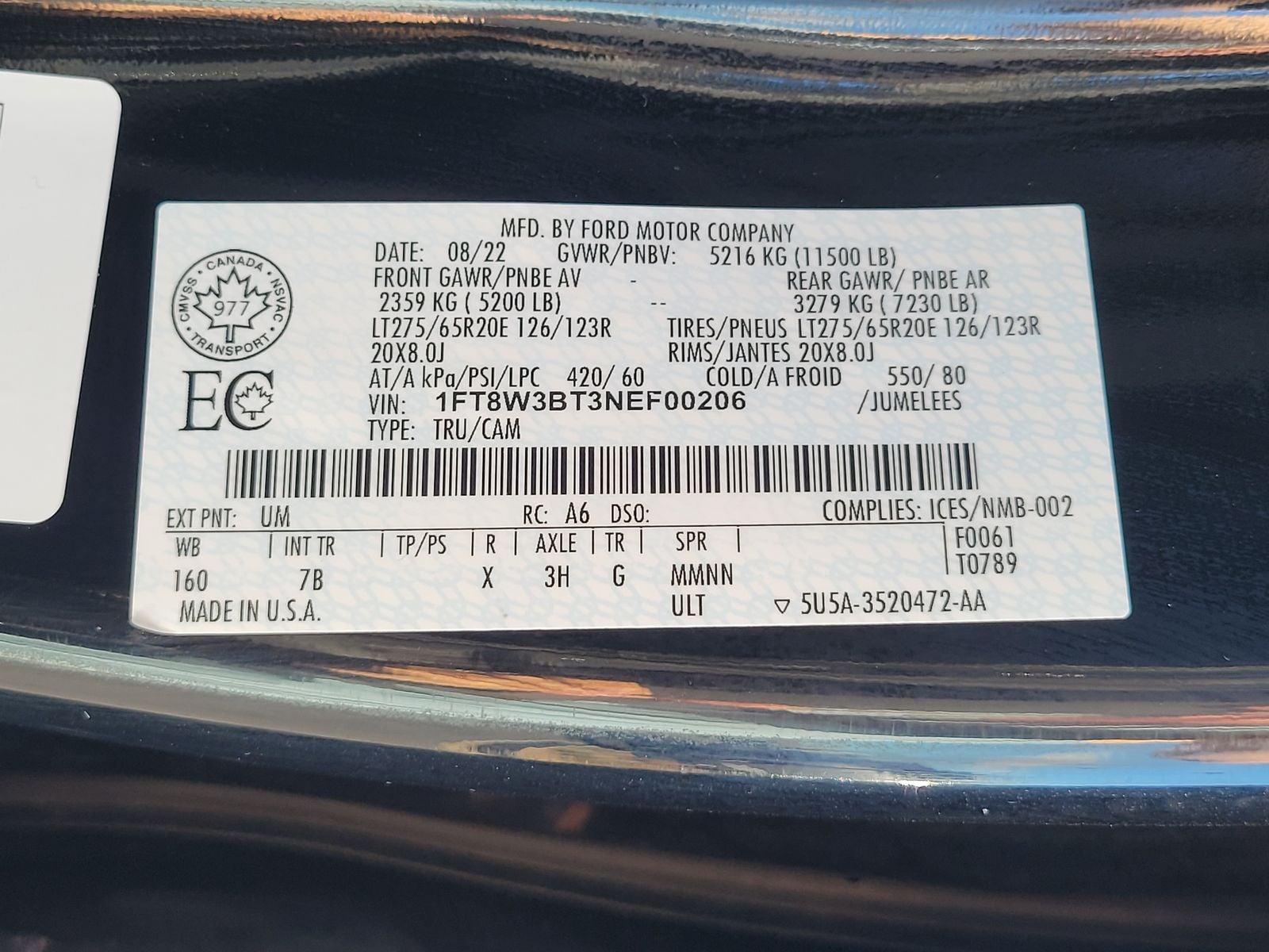 2022 Ford F-350SD Platinum