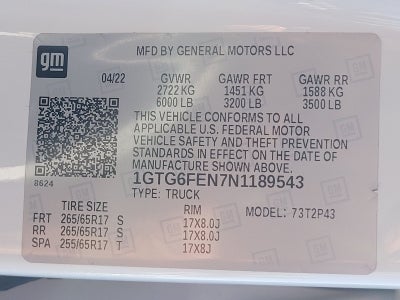 2022 GMC Canyon AT4 w/Leather