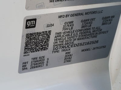 2025 GMC Sierra 1500 Elevation