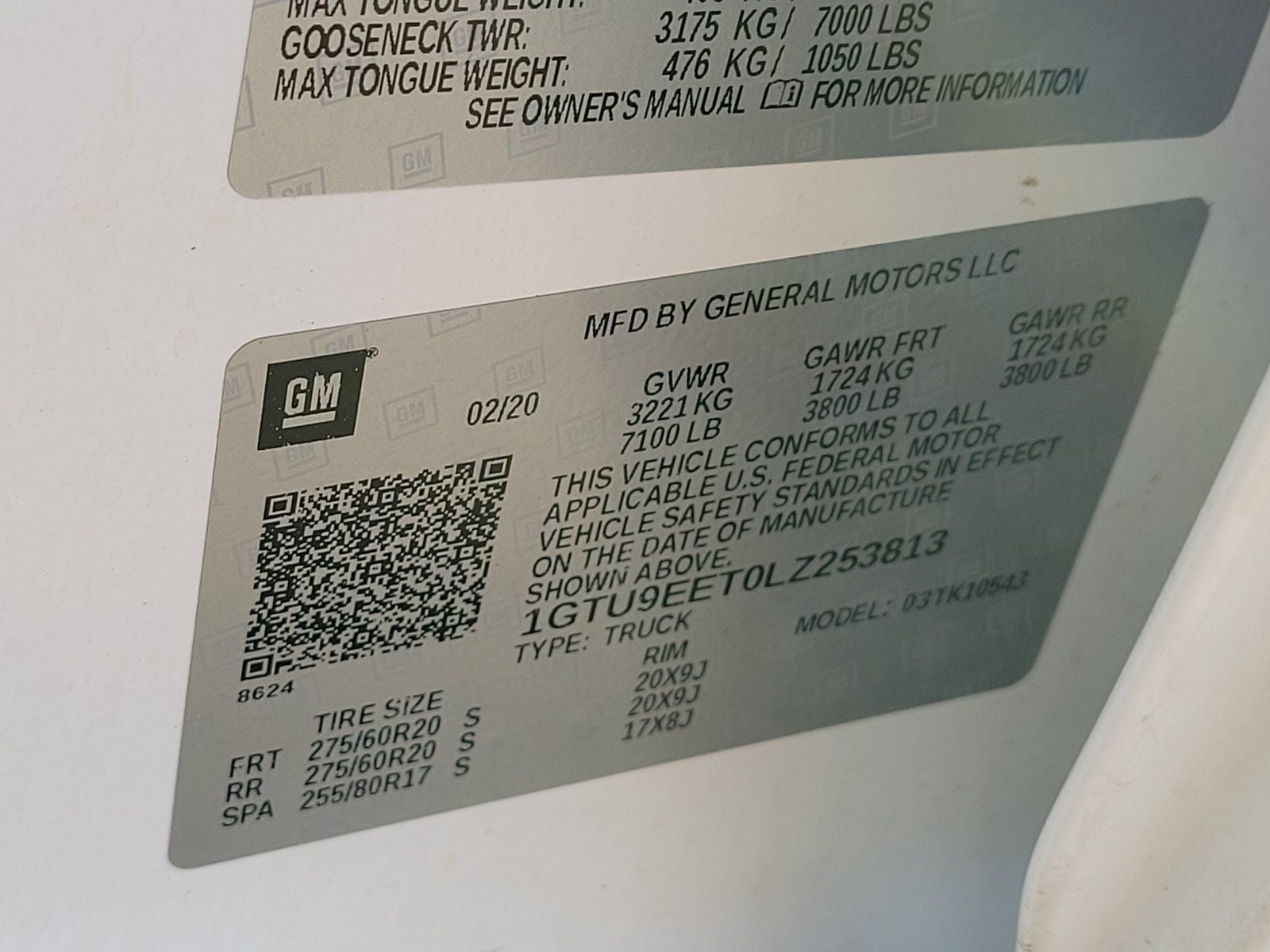 2020 GMC Sierra 1500 AT4