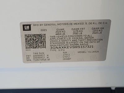2021 Chevrolet Equinox LT