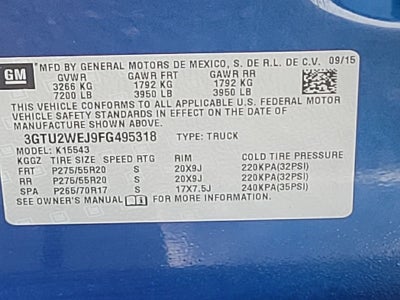 2015 GMC Sierra 1500 Denali