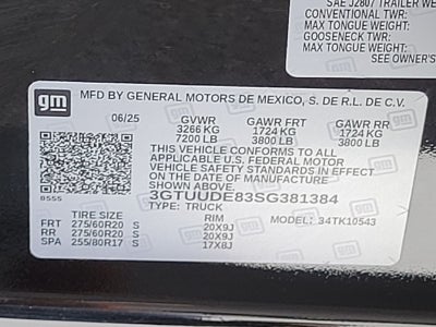 2025 GMC Sierra 1500 SLT
