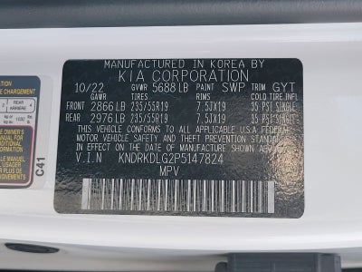 2023 Kia Sorento Hybrid SX Prestige