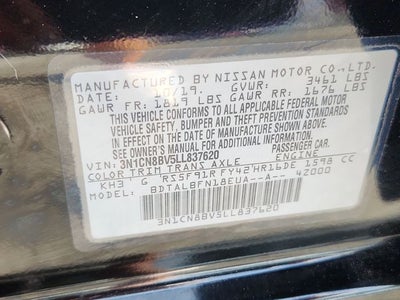 2020 Nissan Versa S