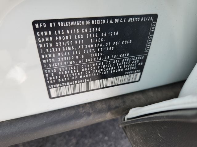 2025 Volkswagen Tiguan SE