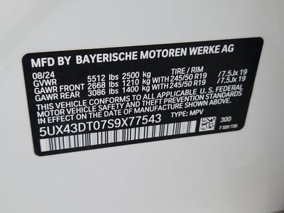 2025 BMW X4 M40i