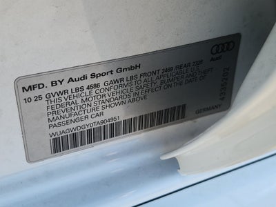 2026 Audi RS 3 2.5T quattro