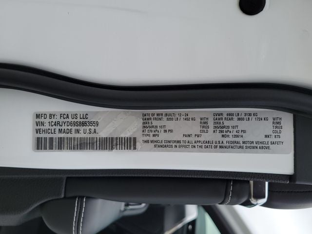 2025 Jeep Grand Cherokee Overland 4xe