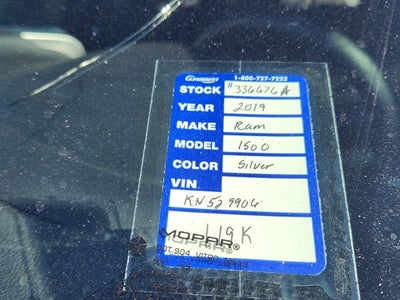 2019 RAM 1500 Big Horn/Lone Star