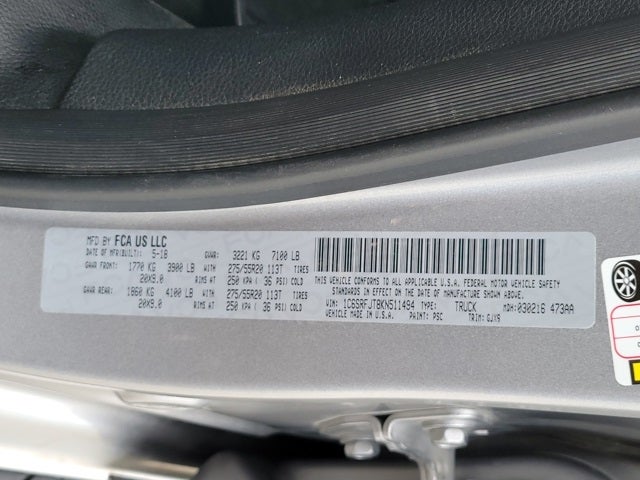 2019 RAM 1500 Laramie