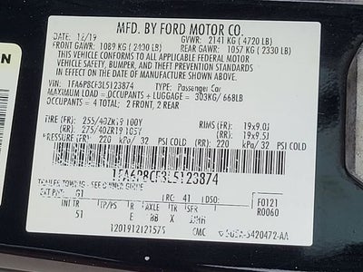 2020 Ford Mustang GT Premium