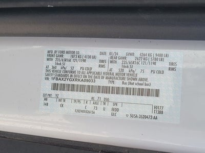 2024 Ford Transit-350 XLT 12 Passenger