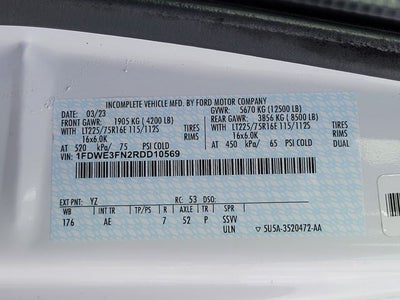 2024 Ford E-350SD Base Cutaway