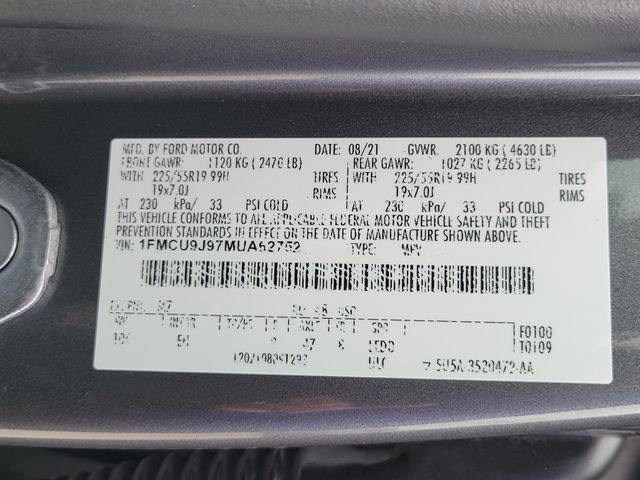 2021 Ford Escape Titanium