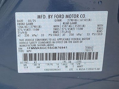 2025 Ford Explorer ST