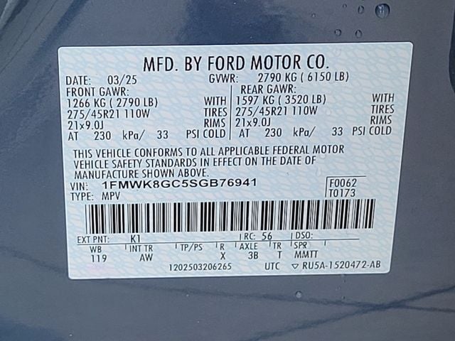 2025 Ford Explorer ST