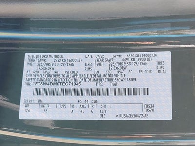 2026 Ford F-450SD Platinum DRW