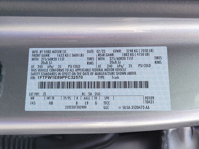 2023 Ford F-150 Lariat