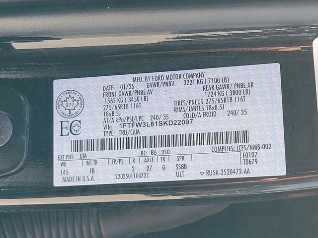 2025 Ford F-150 XLT