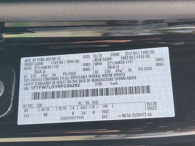 2024 Ford F-150 Platinum