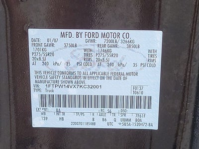 2007 Ford F-150 Lariat