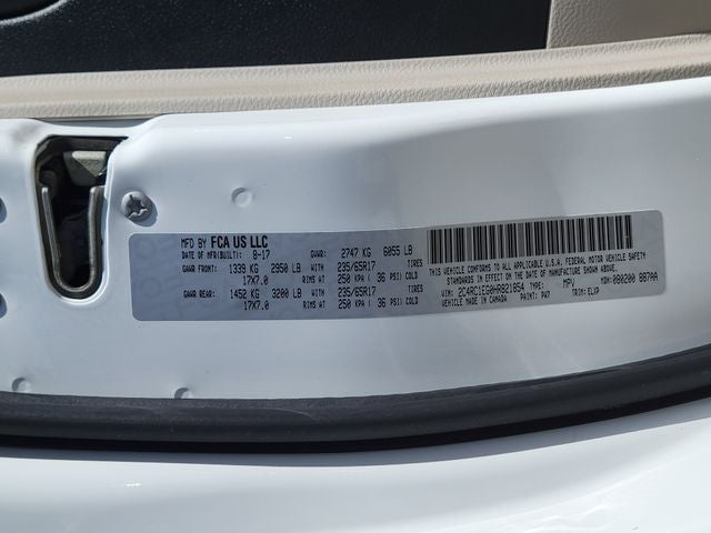 2017 Chrysler Pacifica Touring L Plus