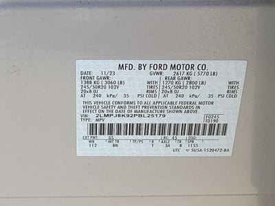 2023 Lincoln Nautilus Reserve