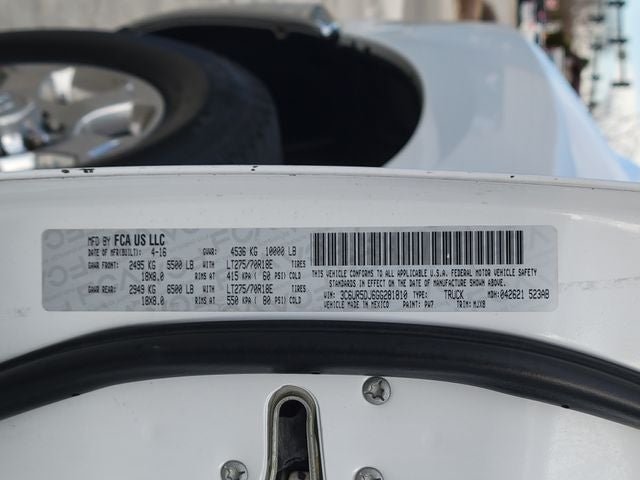 2016 RAM 2500 Big Horn