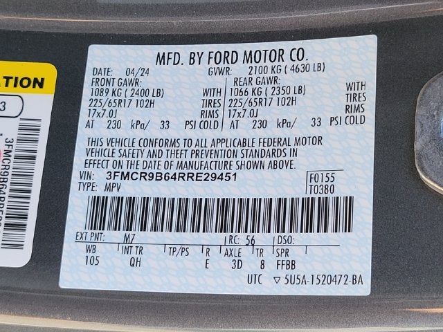 2024 Ford Bronco Sport Big Bend