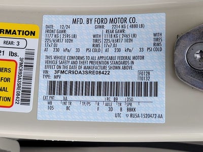 2025 Ford Bronco Sport Badlands