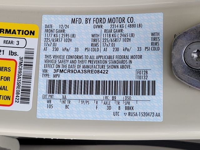 2025 Ford Bronco Sport Badlands