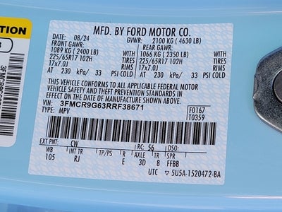 2024 Ford Bronco Sport Heritage