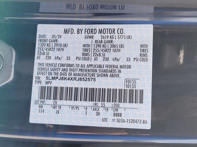 2024 Lincoln Nautilus Reserve