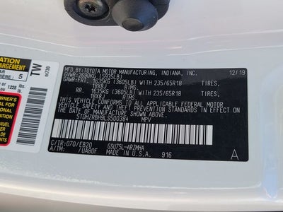 2020 Toyota Highlander XLE