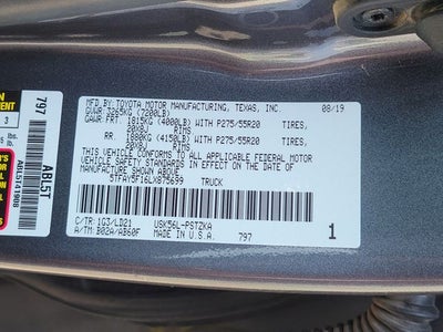 2020 Toyota Tundra 1794