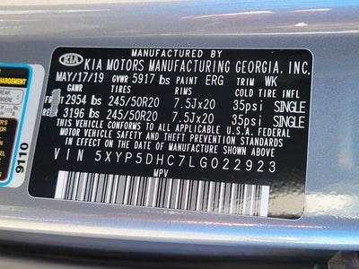 2020 Kia Telluride SX