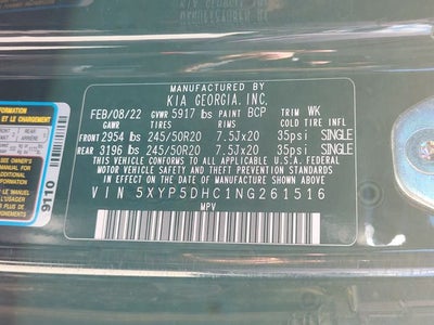 2022 Kia Telluride SX