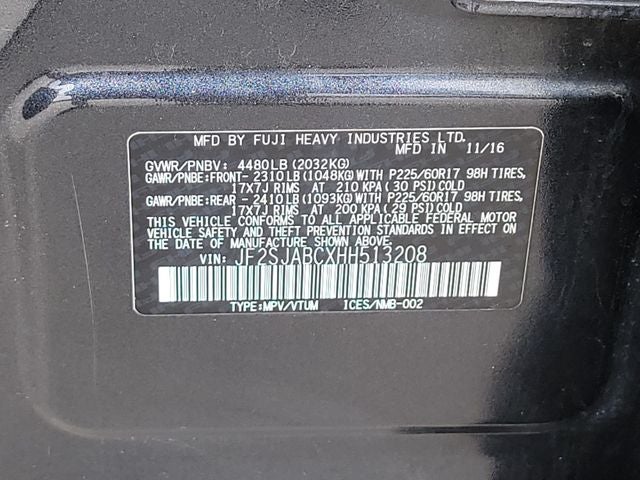 2017 Subaru Forester 2.5i
