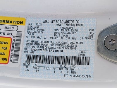 2025 Ford Bronco Sport Big Bend